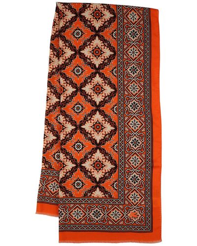 Etro Wool Scarf - Red
