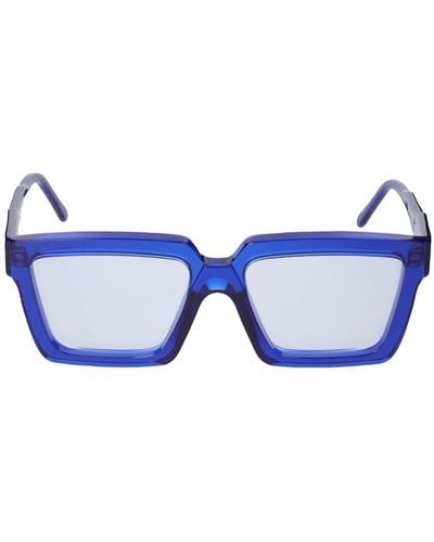 Kuboraum Gafas De Vista Cuadradas De Acetato - Azul