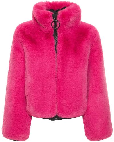Goldbergh Victoria Faux Fur Jacket - Pink
