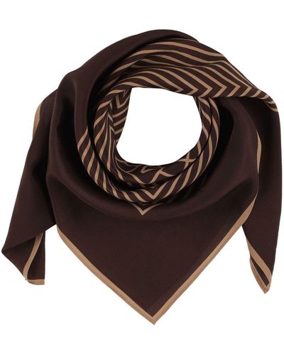 Toteme Signature Monogram Silk Ribbon Scarf — UFO No More