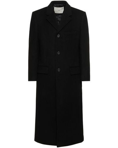 DUNST 3-button Cashmere Coat - Black