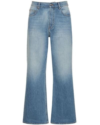 Bluemarble 27Cm Bootcut Cotton Denim Jeans - Blue