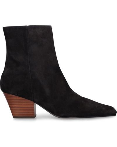 Paris Texas Sedona 60mm suede boots - Black
