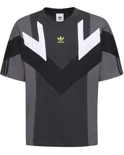 adidas Originals Trefoil Logo Cotton T-shirt - Schwarz