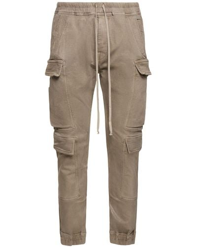 Rick Owens Mastodon Mega Cargo Trousers - Natural