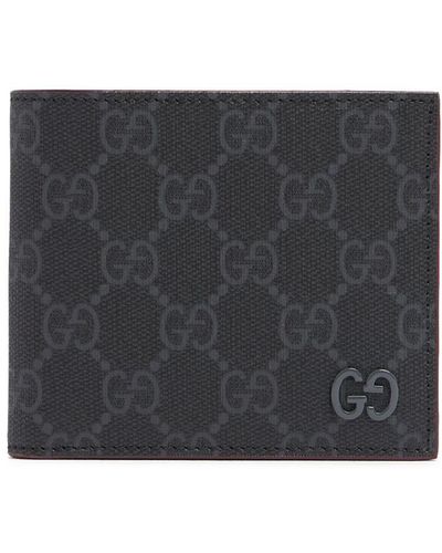 Gucci Bicolor gg Billfold Wallet - Gray