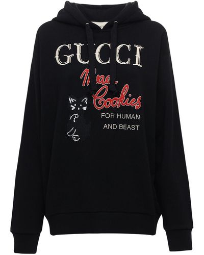 Gucci 'mad Cookies' Print Sweatshirt - Black