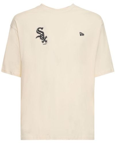 KTZ Chicago White Sox Printed T-shirt - Natural