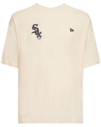 KTZ Baumwoll-t-shirt "chicago White Sox" - Natur
