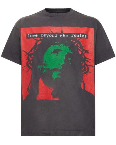 Saint Michael Love Beyond Saint Mx6 T-shirt - Black