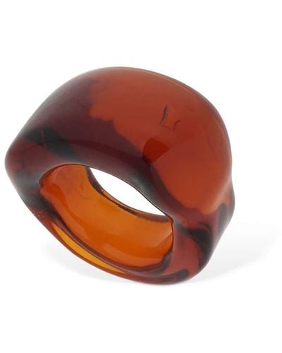 Maryam Nassir Zadeh Wave Glass Ring - Multicolor