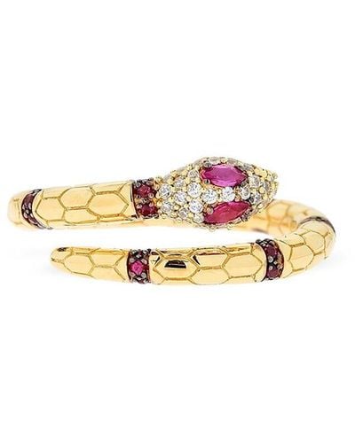 Apm Monaco Bague Serpent "Uraeus" - Métallisé