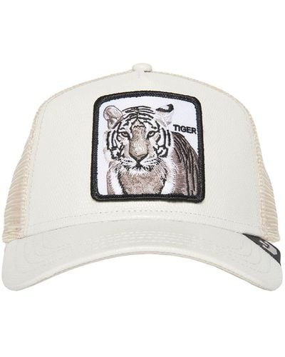 Goorin Bros The Killer Tiger Trucker Hat - White
