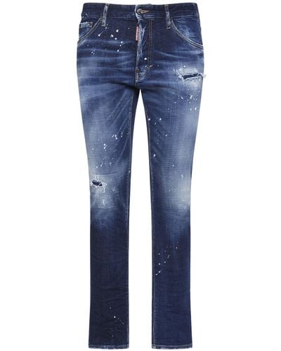 DSquared² Jeans Aus Stretch-denim "cool Guy" - Blau