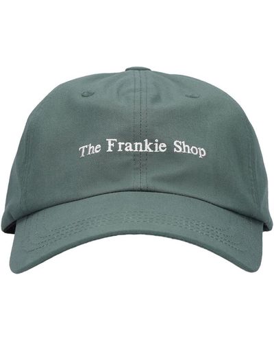 Frankie Shop Logo Embroidery Cotton Baseball Cap - Green