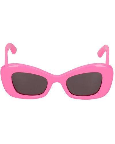 Alexander McQueen Am0434s Acetate Sunglasses - Pink