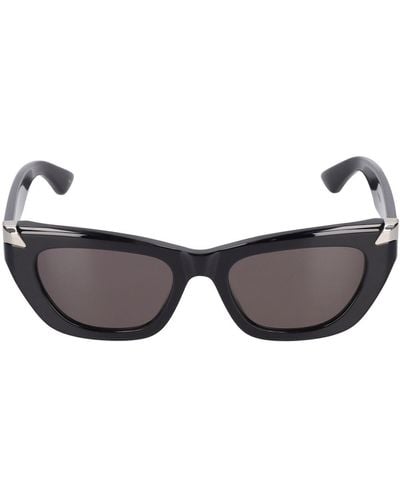 Alexander McQueen Gafas de sol am0440sa de acetato - Negro