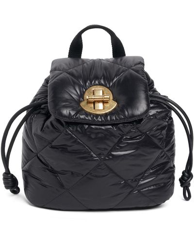 Moncler Puf Quilted Nylon Backpack - Black
