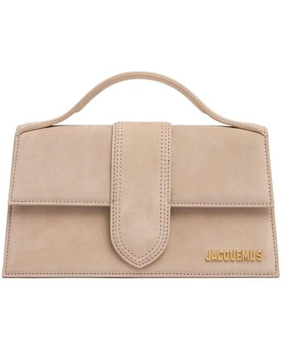 Jacquemus Le Grand Bambino Leather Top Handle Bag - Pink