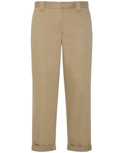 Golden Goose Skate Comfort Cotton Chino Trousers - Natural
