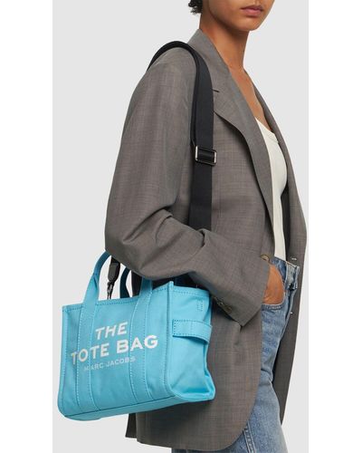 Marc Jacobs The Small Tote Canvas Bag - Blue