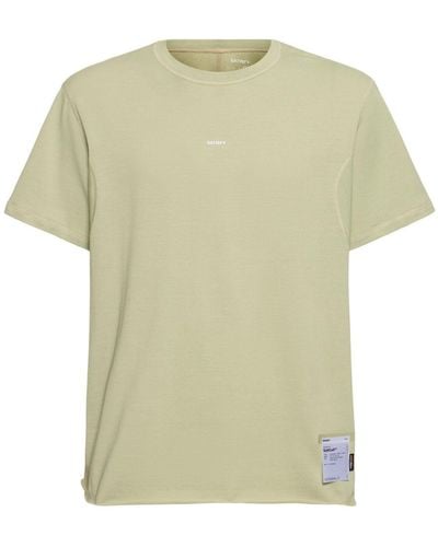 Satisfy T-shirt softcell cordura climb in jersey - Verde