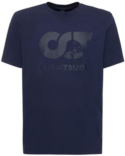 ALPHATAURI T-shirt Mit Print "jero" - Blau