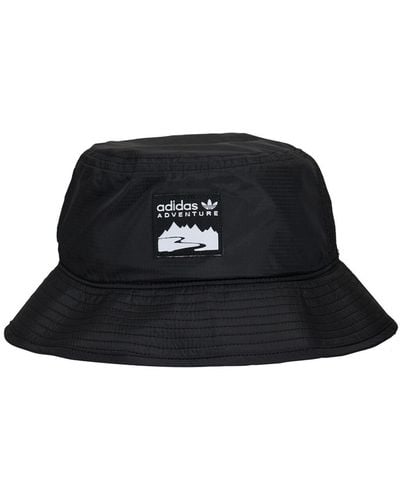 adidas Originals Adventure Ripstop Bucket Hat - Black