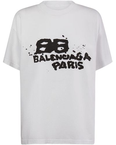 Mirror Balenciaga T-shirt Medium Fit in Black