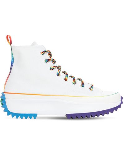 Converse Ledersneakers "run Star Hike Hi Pride" - Mehrfarbig