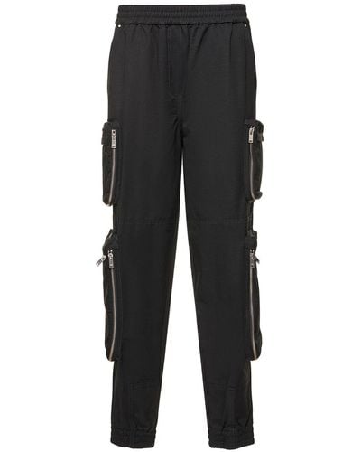 Moose Knuckles Chelsea Zipped Cargo Trousers - Black