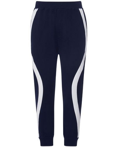 DSquared² Pantalones deportivos de lana virgen - Azul