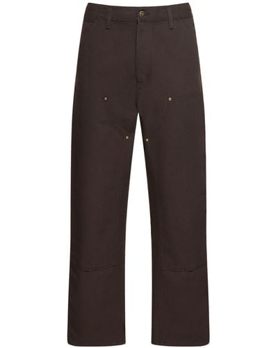 Carhartt Jeans Aus Bio-baumwolldenim - Grau