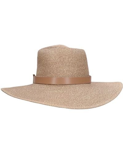 Max Mara Musette Straw Brimmed Hat - Natural