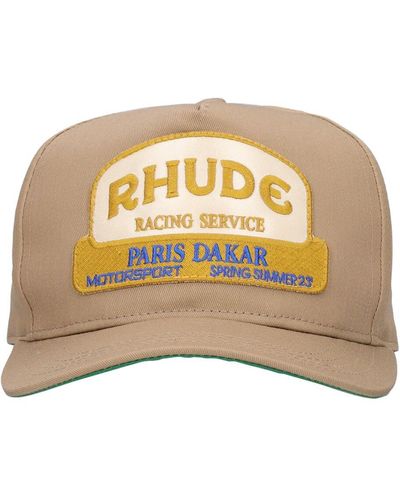 Rhude Dakar Trucker Hat - Natural