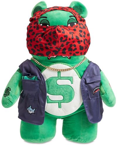 Sprayground Teddy Bear Backpack Ski Mask - Multicolor