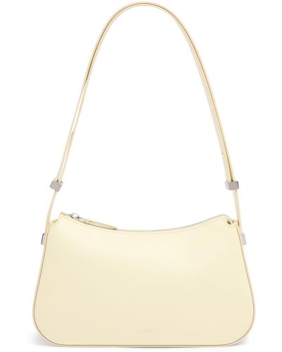 Lanvin Concerto Leather Shoulder Bag - Natural