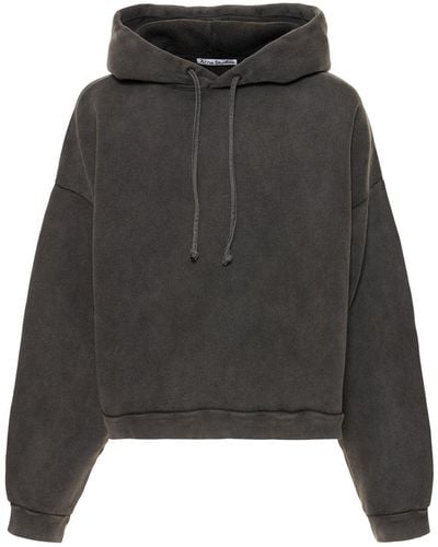 Acne Studios Fester Vintage Hooded Sweatshirt - Black