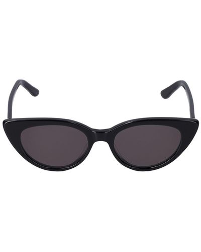 Velvet Canyon La Feline Cat-eye Acetate Sunglasses - Black