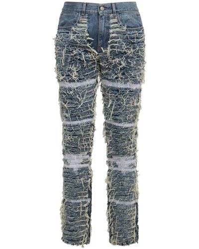 1017 ALYX 9SM Jeans Aus Baumwolldenim "blackmeans" - Blau