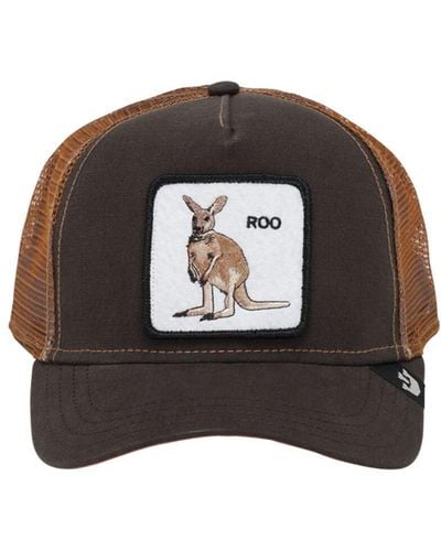 Goorin Bros Roo Patch Trucker Hat - Brown