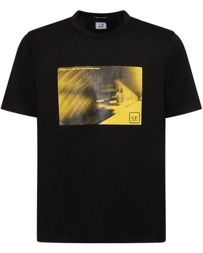 C.P. Company Metropolis Series Logo T-Shirt - Black