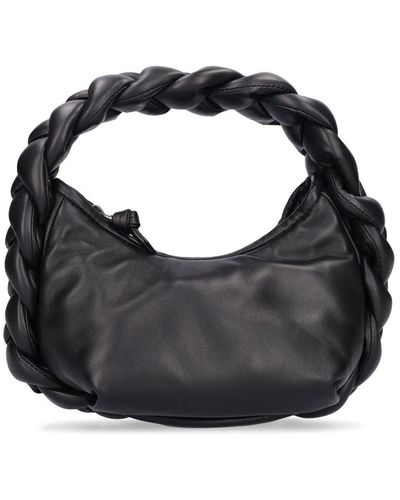Leather handbag Hereu Black in Leather - 37175272