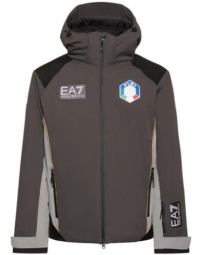 EA7 Fisi Protectum7 スキージャケット - ブラック