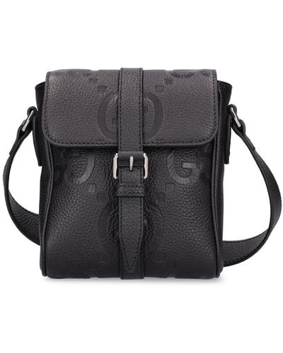 Gucci gg Small Leather Crossbody Bag - Black