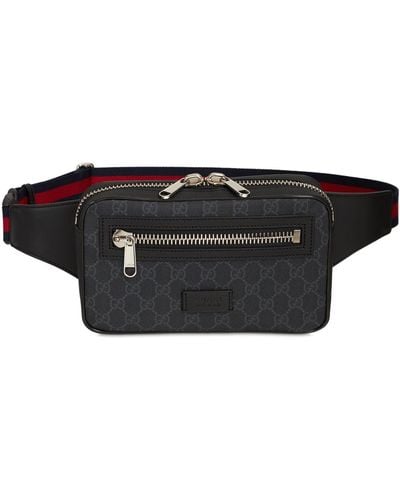 Gucci gg Supreme Canvas Belt Bag - Black