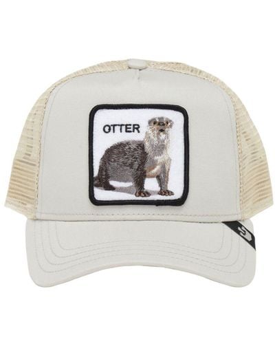 Goorin Bros Otter Patch Trucker Hat - Natural