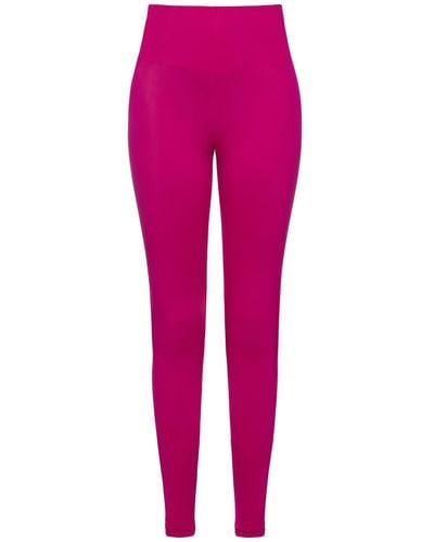 ANDAMANE Holly 80's Stretch Jersey leggings - Pink