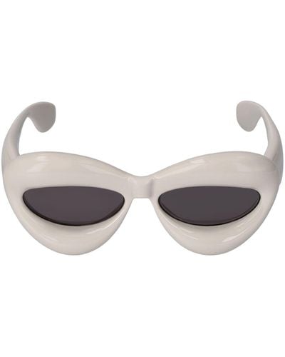 Loewe Inflated Cat-eye Sunglasses - Gray