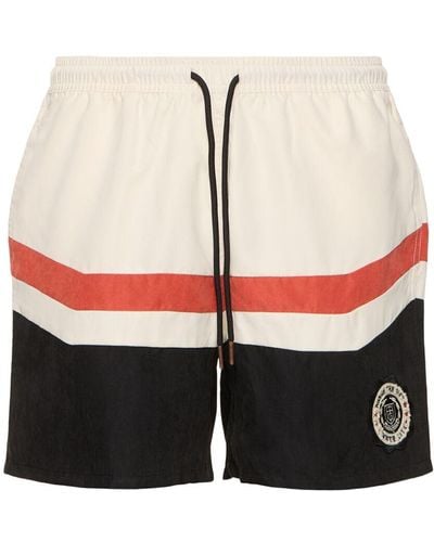 Honor The Gift Brushed Ploy Track Shorts - Gray